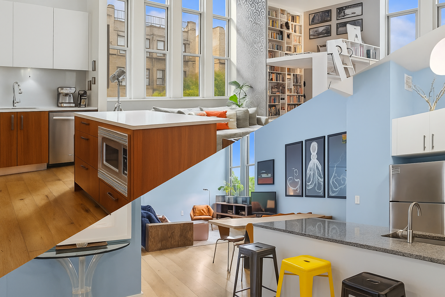 Landmarked Living: 2 Unique Lofts Inside Harlem’s Iconic P.S. 90