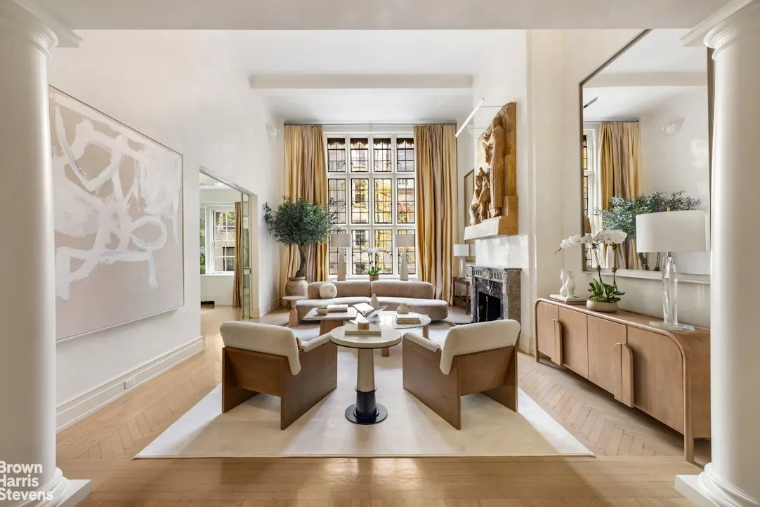 A George F. Pelham Masterpiece: Chic Duplex Living on East 75th Street