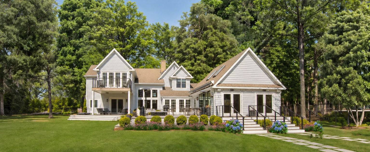 Inside a Sag Harbor Retreat with Lush Grounds and Coastal Access